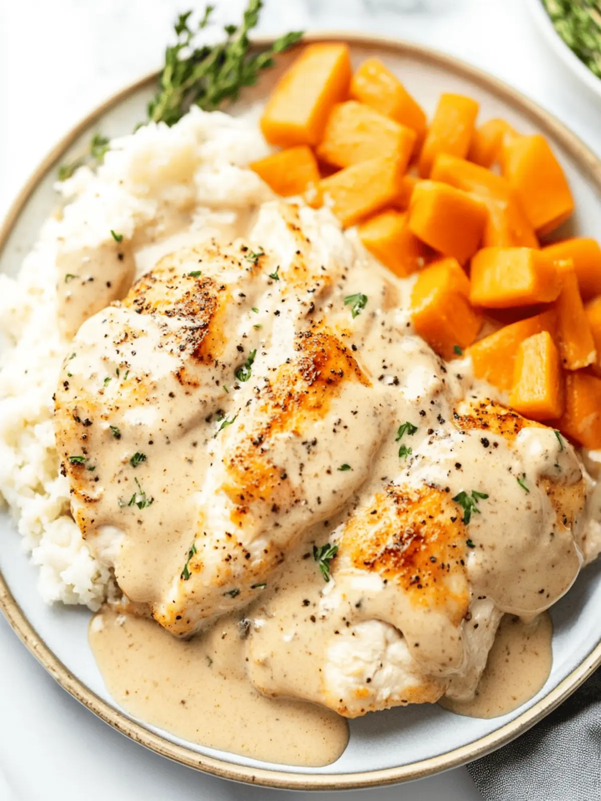 Easy Cream Cheese Chicken