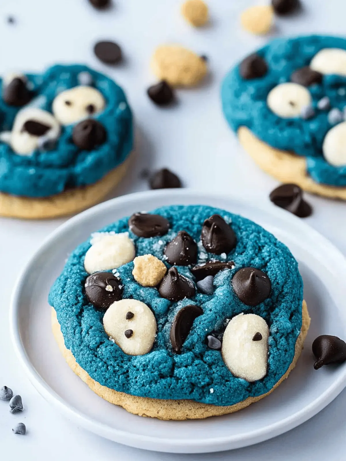 Cookie Monster Cookies