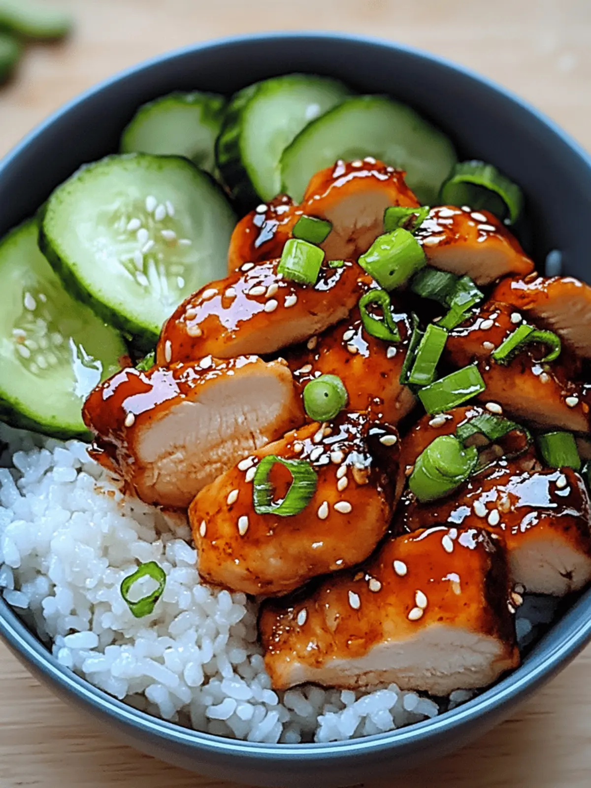 Sticky Honey Gochujang Chicken (Air Fried or Baked)